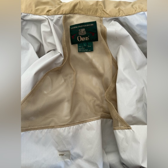 Orvis Jackets & Coats Vintage Orvis Hooded Fly Fishing Jacket